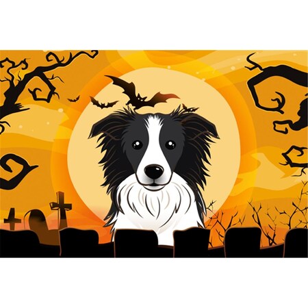 Carolines Treasures Halloween Border Collie Fabric Placemat BB1799PLMT